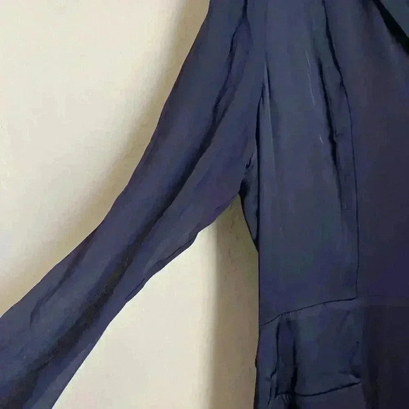 Reiss Addison Shift Dress Navy Size 10 - Picture 6 of 16